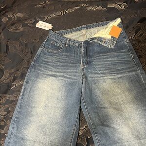 Classic Blue Wide Leg Jeans